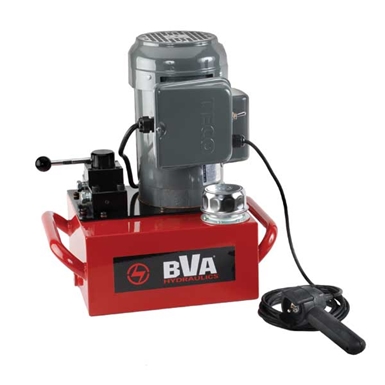 BVA Hydraulics Electric Pumps with Pendant Switch for Single Acting Cylinders PE40W3N02A